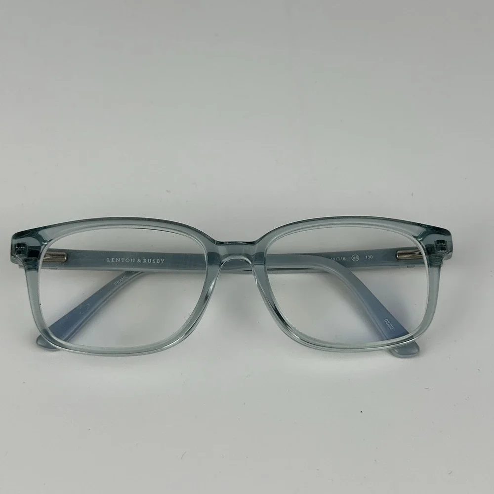 Lenton & Rusby LRK1001 Women Eyeglasses Frame Gray Crystal Full Rim 48-16-130 mm